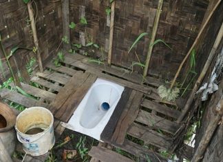 ミャンマーのトイレ